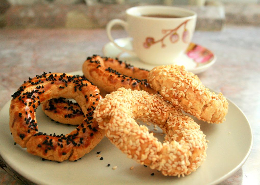 Bol Susamlı Simit Kurabiye