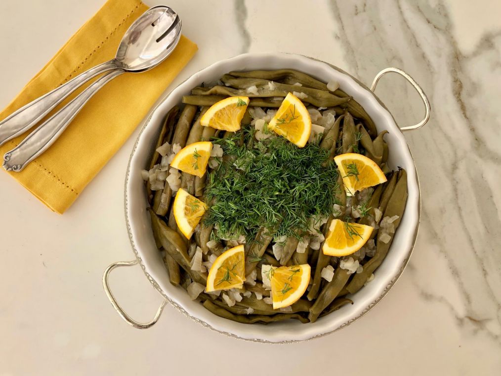 Çok Pratik Zeytinyağlı, Portakallı Bakla