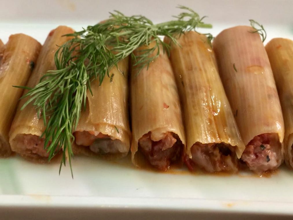 Etli Pırasa Sarması