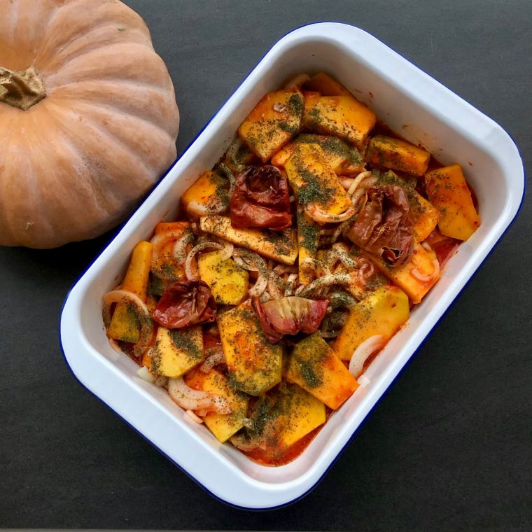 Fırında Balkabağı