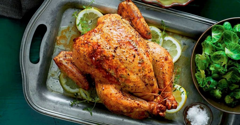 Fırında Bütün Tavuk