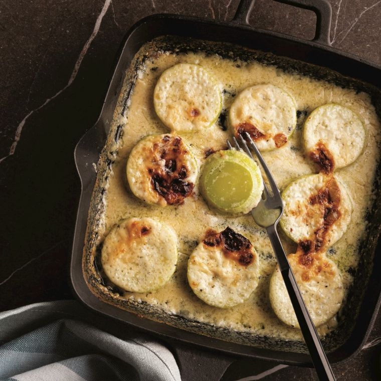 Fırında Sütlü Kabak