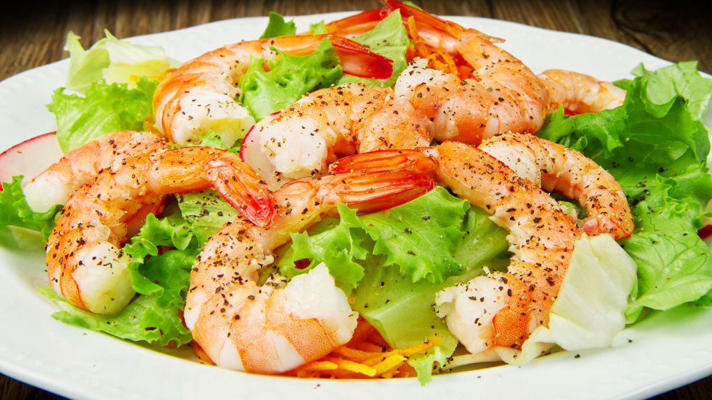 Karides Salata