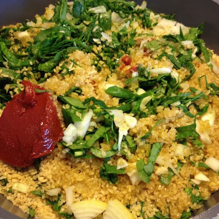 Pilavın Yeşil Hali: Ispanaklı Bulgur Pilavı