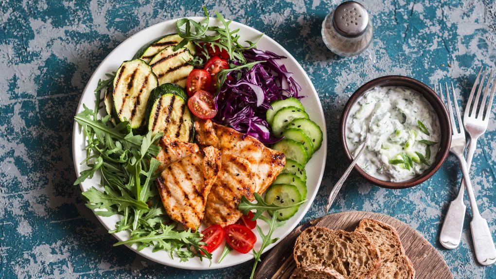 Sağlıklı Hayatlar İçin: Izgara Tavuklu Salata