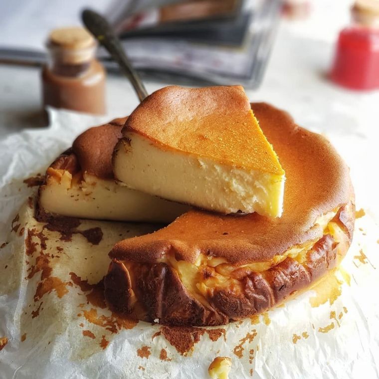 Tam Kıvamında San Sebastian Cheesecake