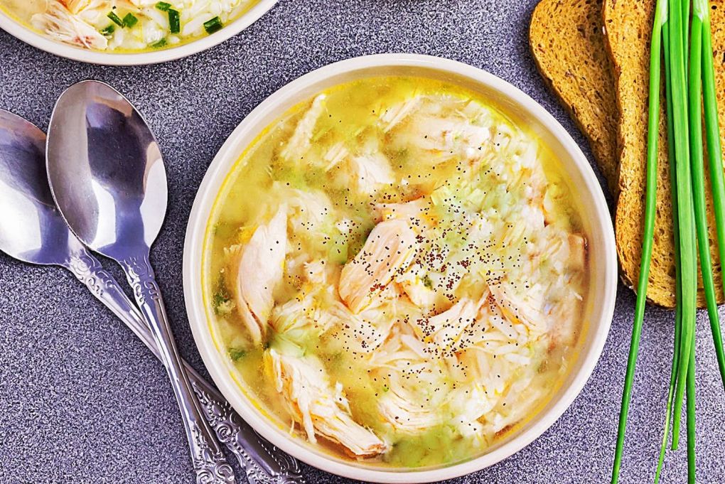Terbiyeli Tavuk Çorbası