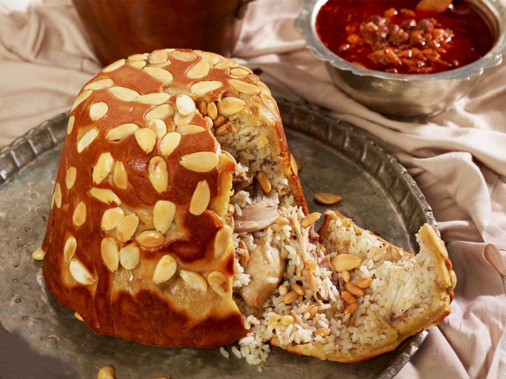 Ton Balıklı Perde Pilavı